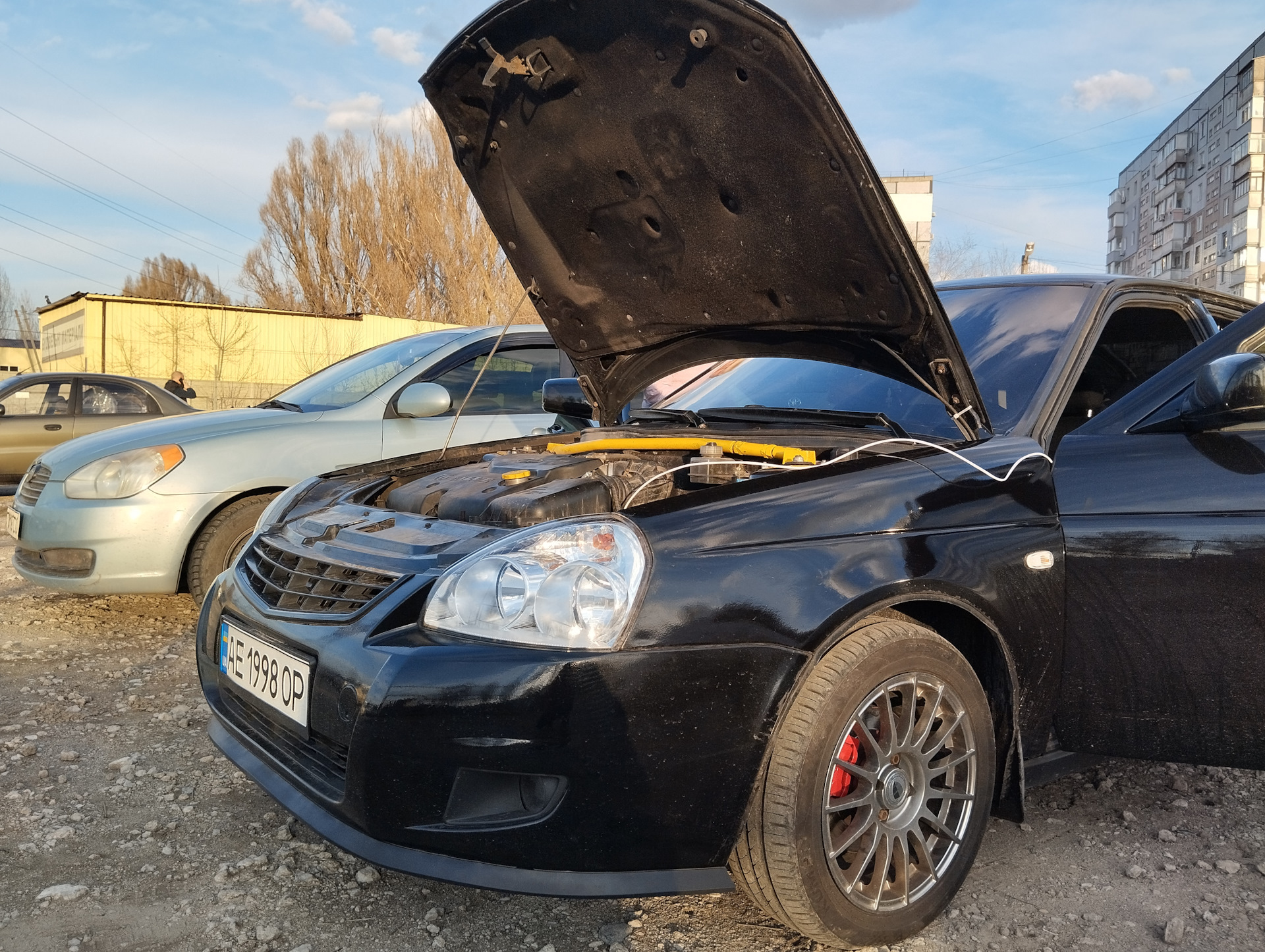 Универсальная губа samurai — Lada Приора седан, 1,6 л, 2008 года ...