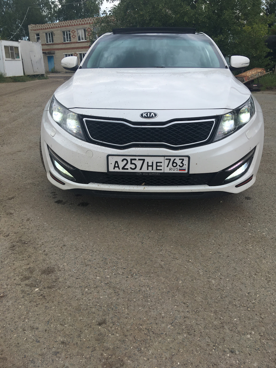 Би-лед 4 линзы. — KIA Optima (3G), 2,4 л, 2013 года | тюнинг | DRIVE2