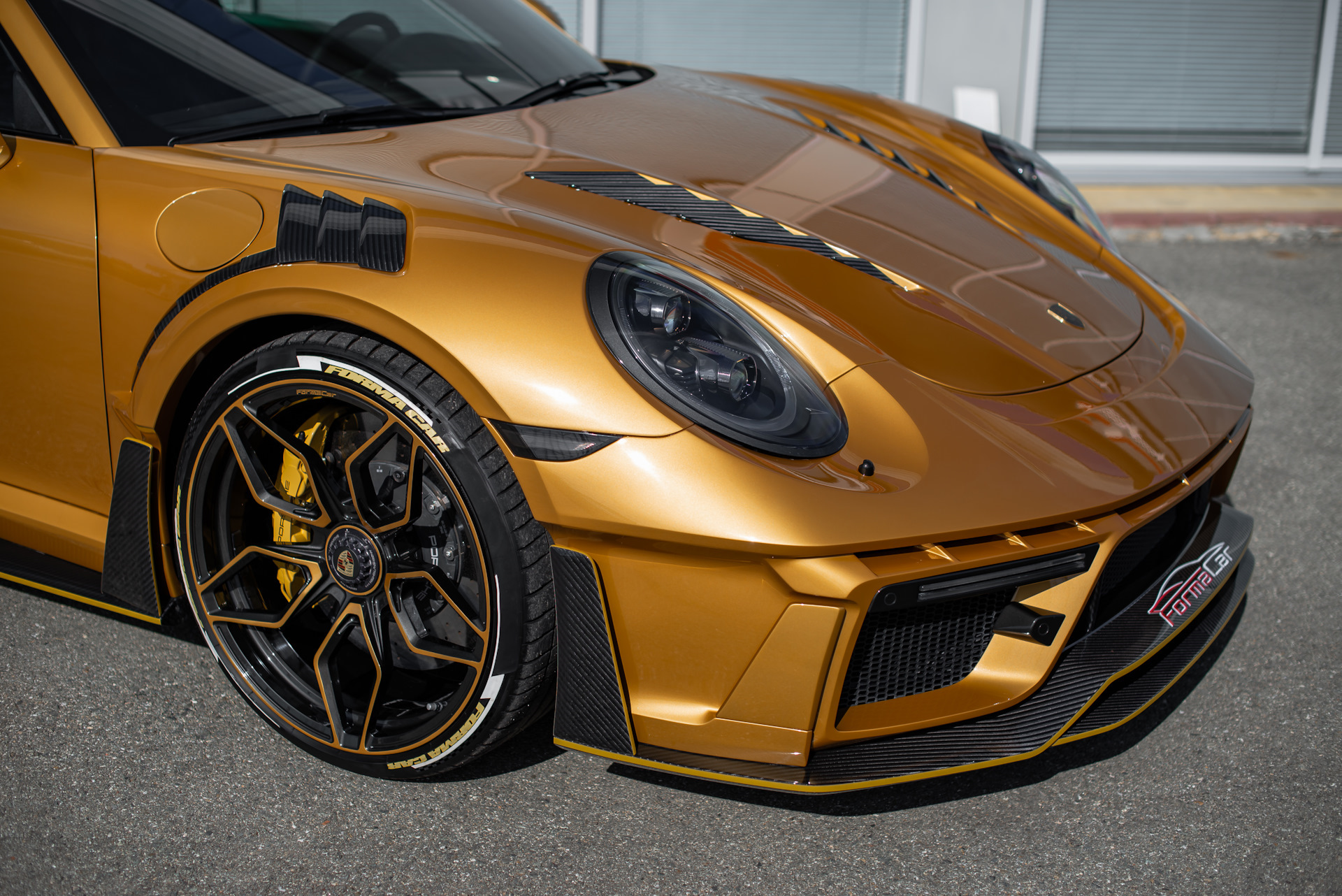 Porsche 911 Turbo s VLONE Forgiato