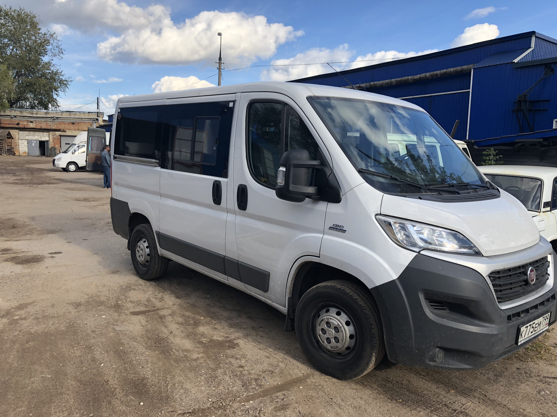 Остекление фургона — FIAT Ducato III, 2,3 л, 2017 года | тюнинг | DRIVE2