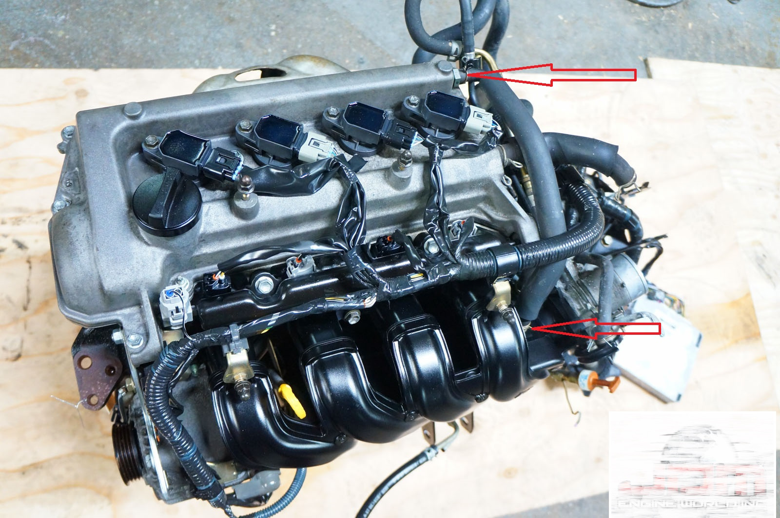Двигатель Toyota 1NZ-FE - B362674 CVT K210-02A FF NCP81 137 000 km электро дросс