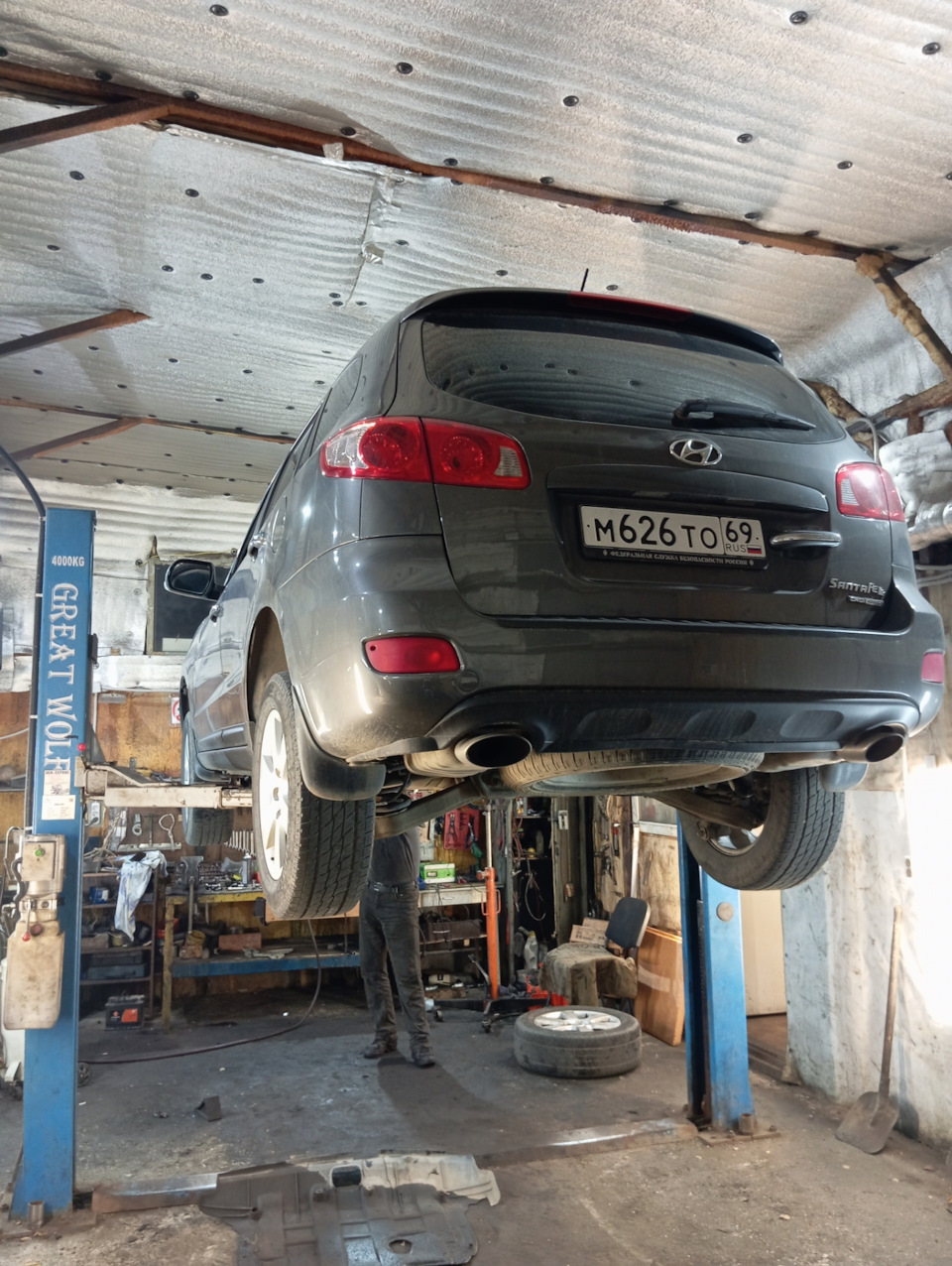 Photo from the logbook Hyundai Santa Fe (2G)