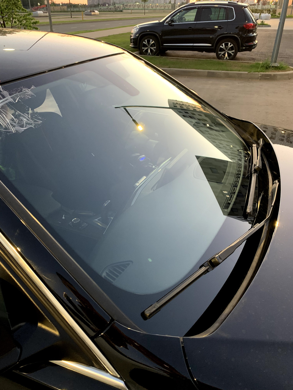 Замена лобового стекла на Fuyao — BMW 3 series (F30), 2 л., 2012 года ...