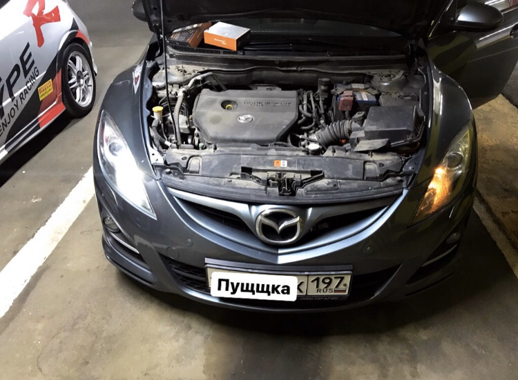 Замена галогенок на LED. — Mazda 6 (2G) GH, 2 л, 2012 года | тюнинг ...