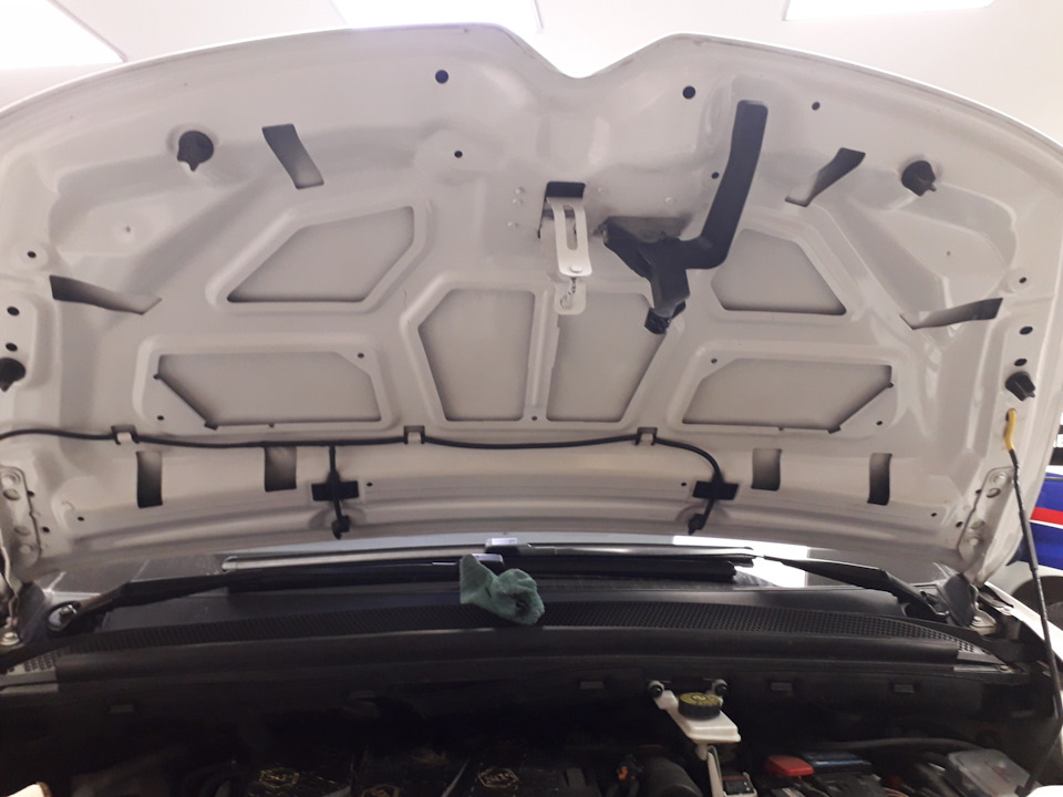 Шумовиброизоляция капота Stp — Citroen Grand C4 Picasso (2G), 1,6 л ...