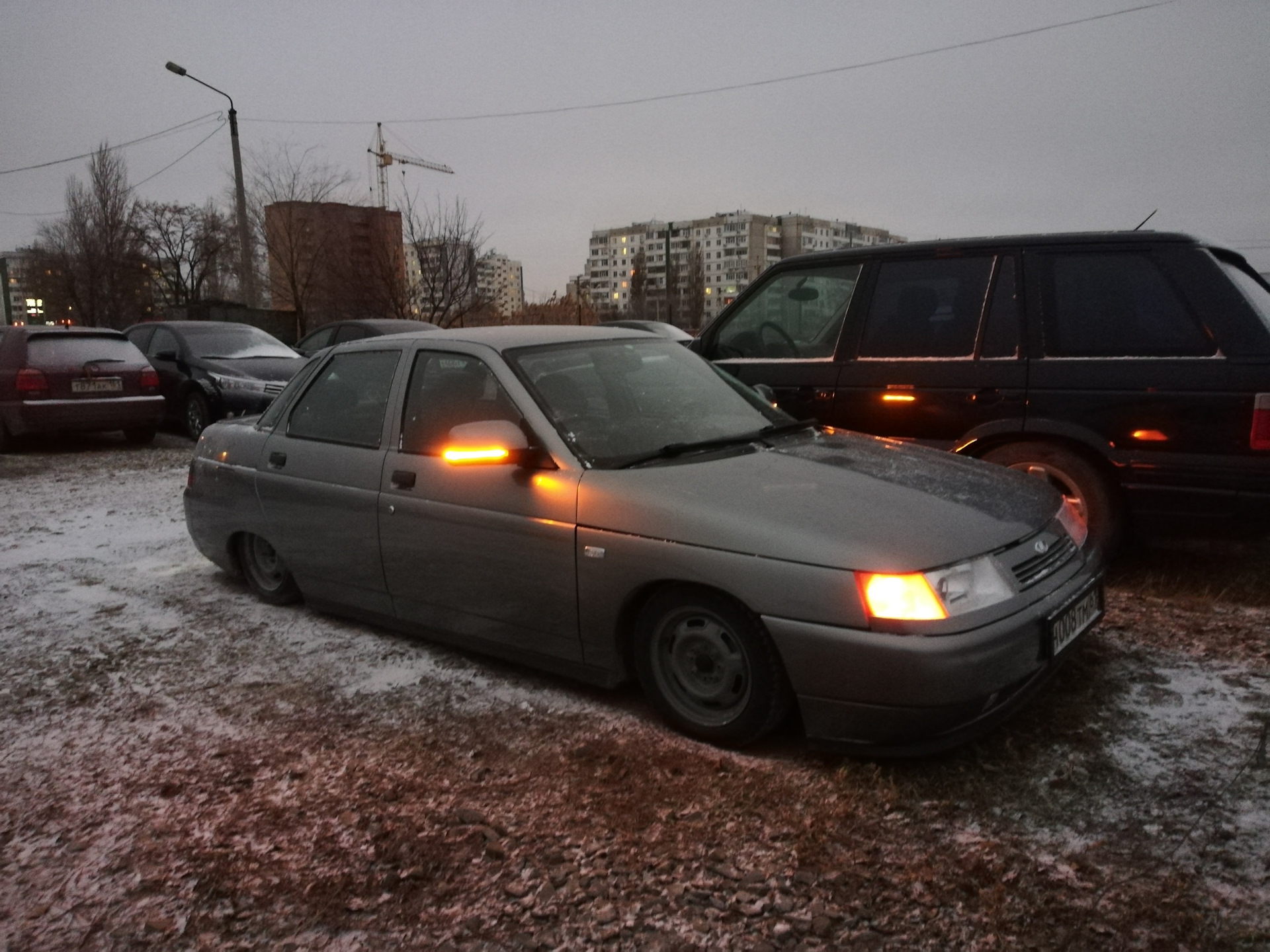 Приора с гранта зеркалами фото