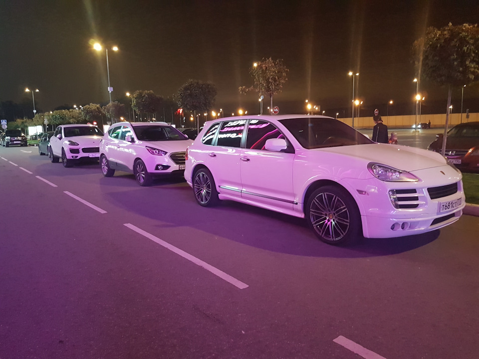 \"Белая мафия\" — Hyundai ix35, 2 л, 2011 года | наблюдение | DRIVE2