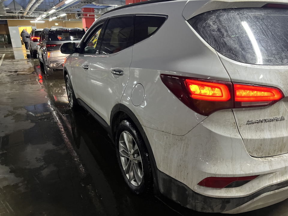 Поставились или МФЦ Коламбус — Hyundai Santa Fe (3G), 2,2 л, 2015 года ...