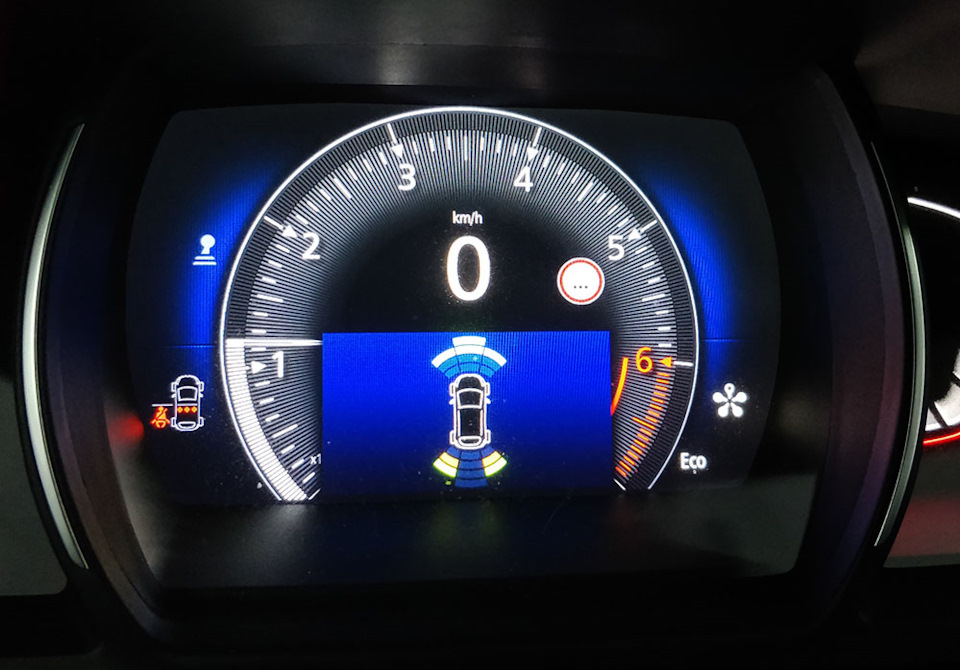 10. Алгоритм парктроников? — Renault Scenic IV, 1,2 л, 2017 года ...