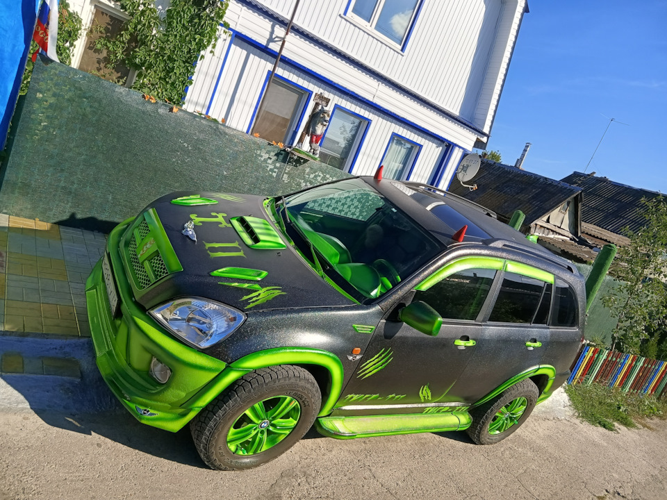 Капот ЧЕРИ ТИГГО Т11 ТЮНИНГ — Chery Tiggo 1, 1,8 л, 2008 года | тюнинг ...
