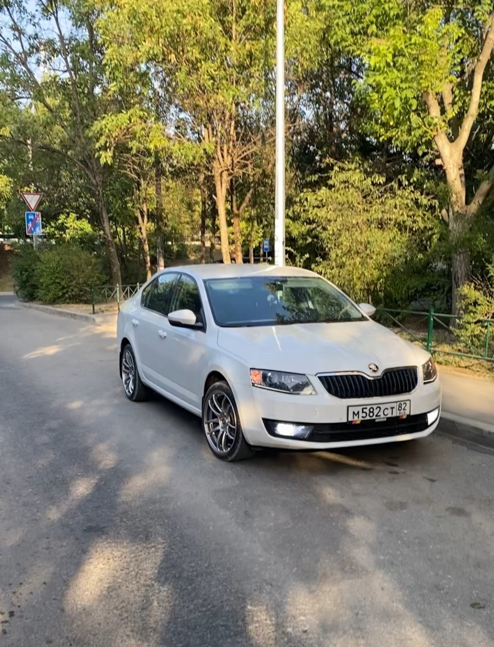 Туманки, ДХО и повороты в пол накала — Skoda Octavia A7 Mk3