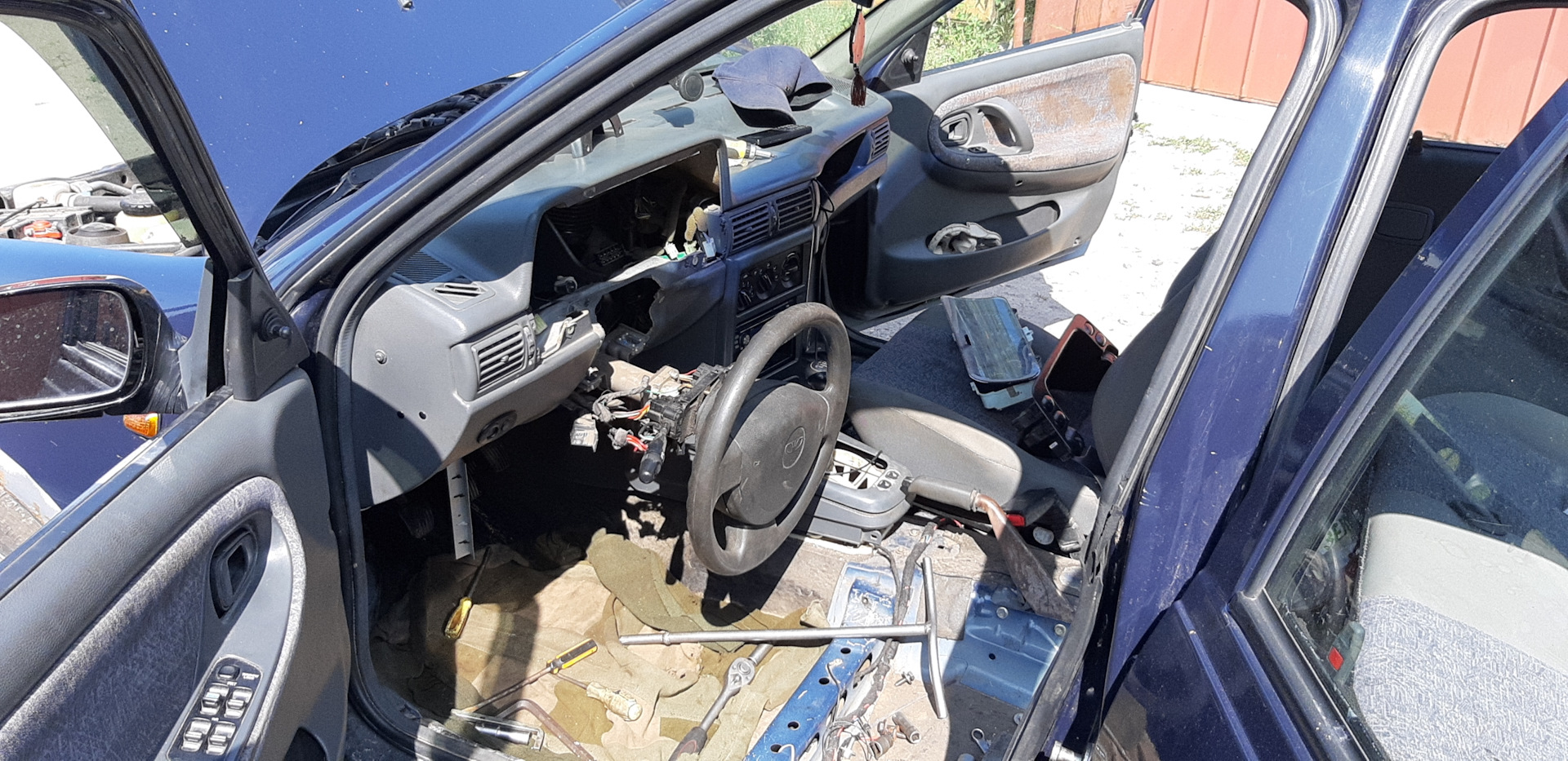 Часы и градусник в салон. — Geely CK, 1,5 л, 2008 года | аксессуары ...