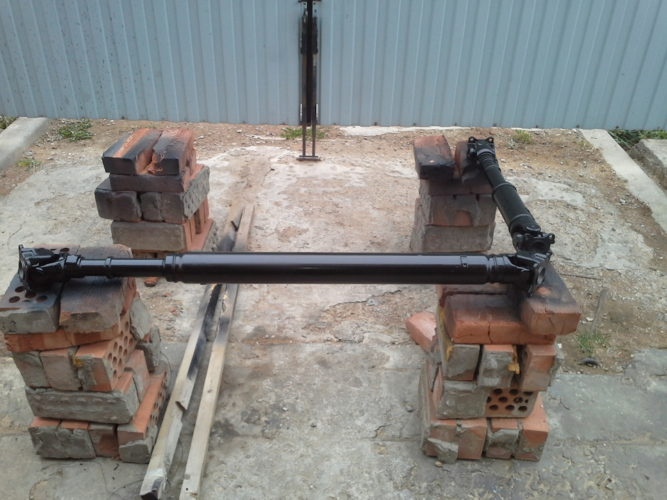 ТО карданных валов. — Toyota Land Cruiser 100, 4,7 л, 2004 года ...