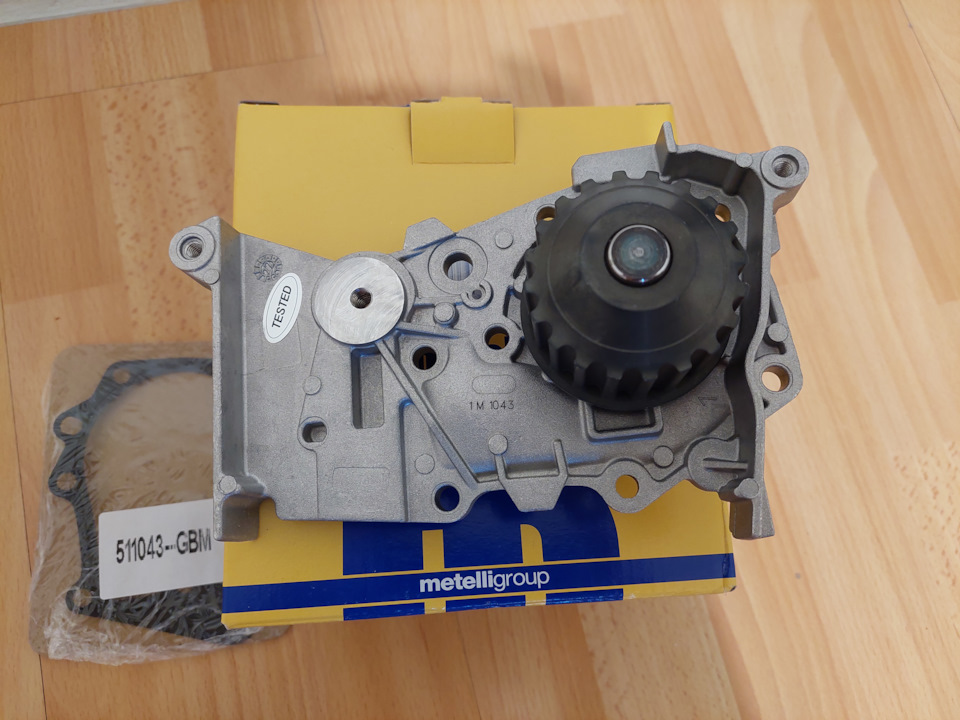 241043 Водяная помпа METELLI | Запчасти на DRIVE2