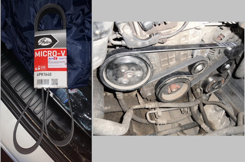 Короткий ремень на зиму BMW E87 — BMW 1 series (E81/E87), 1,6 л, 2006 ...