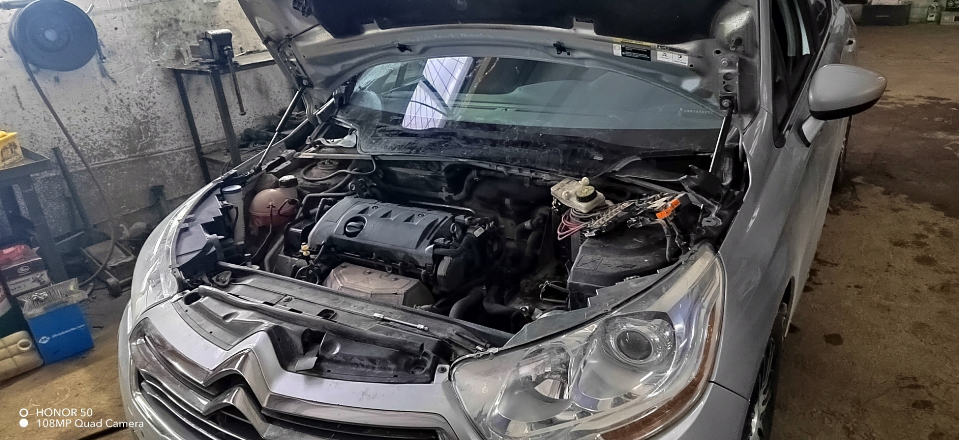 Как попасть на замену стартера. — Citroen C4 L, 1,6 л, 2015 года ...