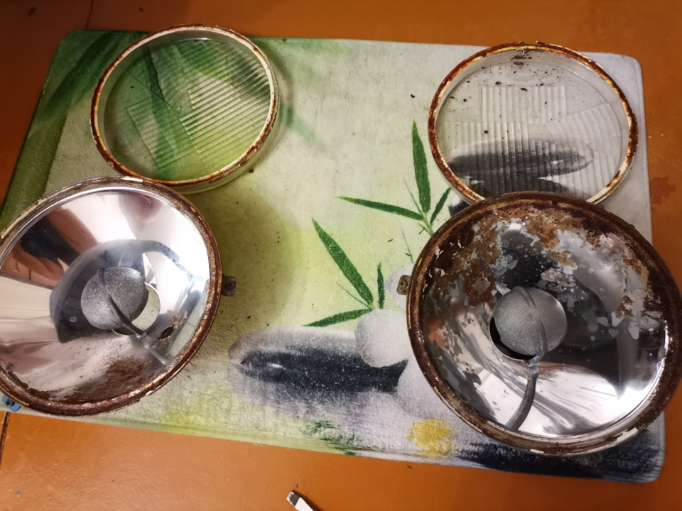 Головной свет. Передние фары. Восстановление — Volkswagen Transporter ...