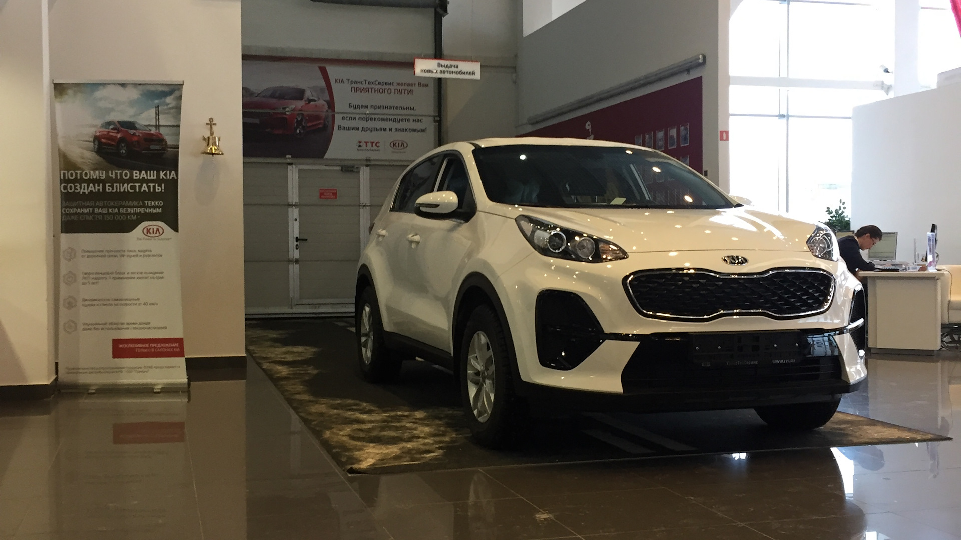 KIA Sportage (4G) 2.0 бензиновый 2019 | на DRIVE2