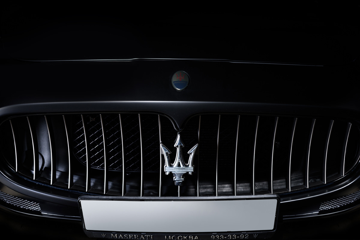 Оклейка Maserati GranTurismo — Oracal Black Matt — Brothers-Style на DRIVE2