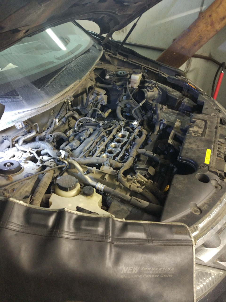 Раскоксовка движка и промывка форсунок химией Wynn's — Nissan Murano I ...