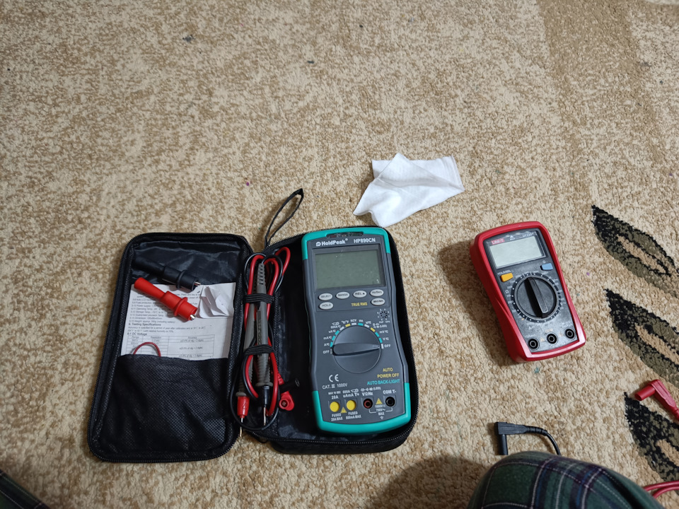 Мультиметр HoldPeak HP890CN: нестабильная работа, перезагрузка ...