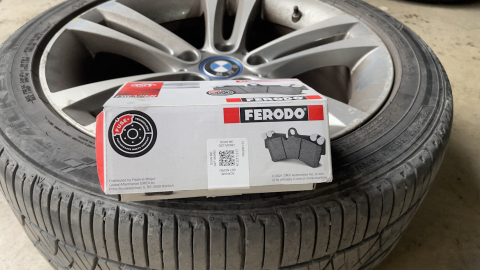 Заднике колодки + тормозная жидкость Bmw f30 330e — BMW 3 series (F30 ...