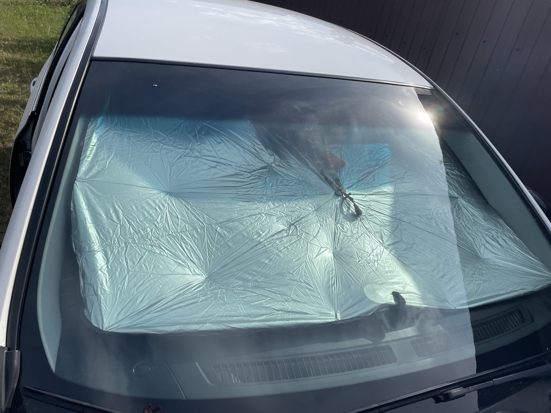 Защита от солнца на стоянке — Nissan Teana (J32), 2,5 л, 2012 года ...
