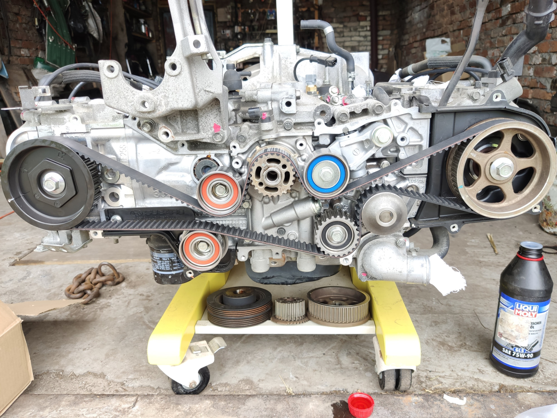 Свап EJ251 на EJ253 (2010 c DBA-BM9) — Subaru Forester (SG), 2,5 л ...