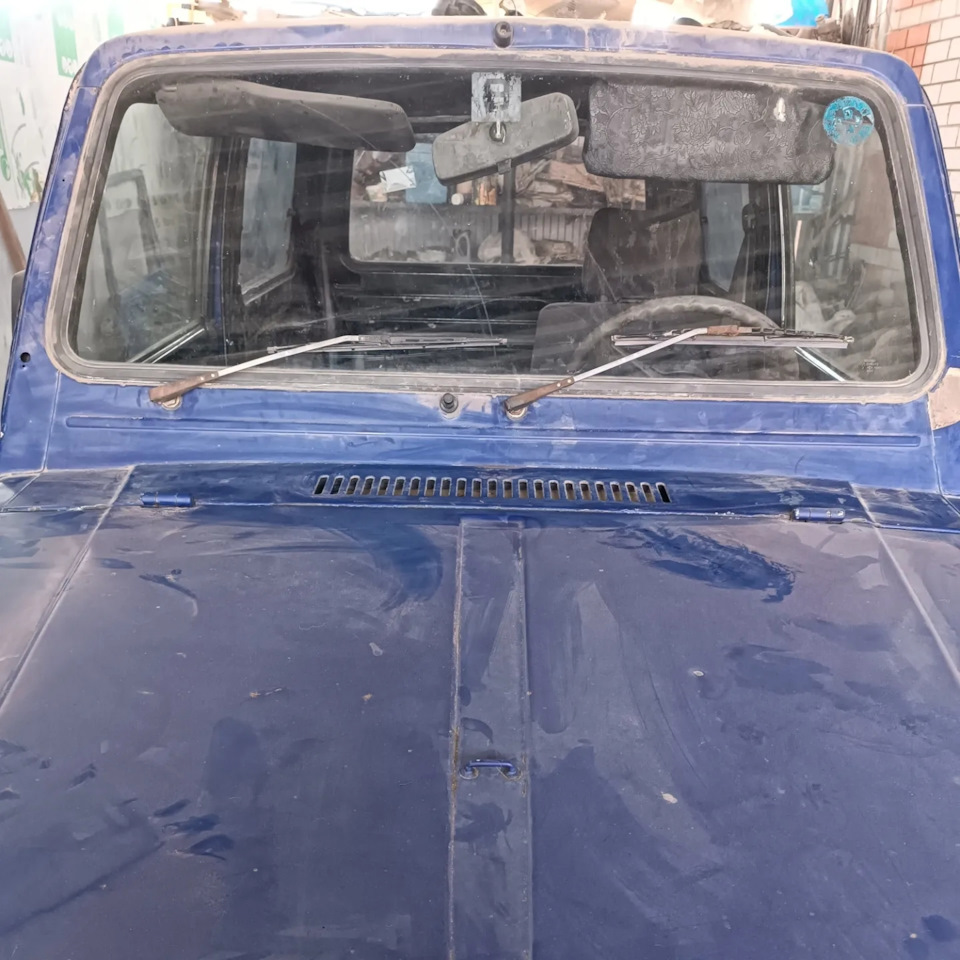 Перенос оси дворников справа налево — Suzuki Samurai, 1,6 л, 1985 года ...