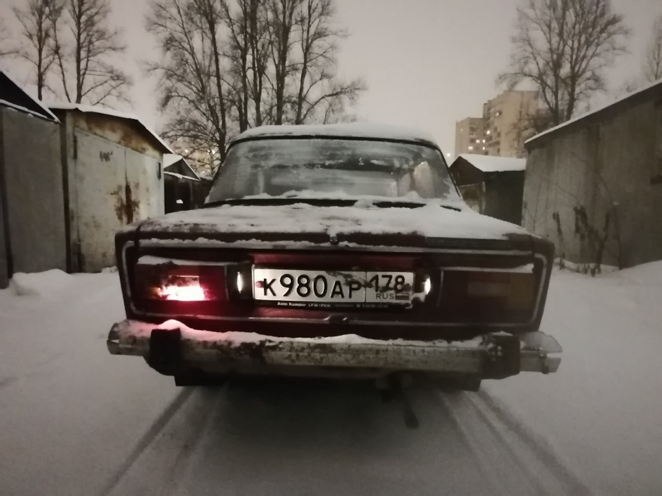 Переобулся в зиму 155/80 13 --> 175/70 13 — Lada 21061, 1,6 л, 1995 ...