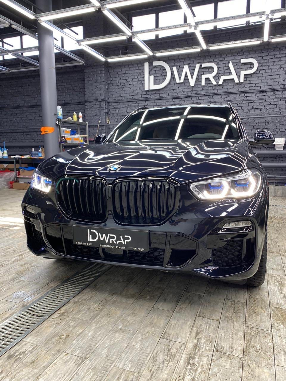 Оклейка BMW X5 полиуретановой пленкой SunTek — IDWrap на DRIVE2