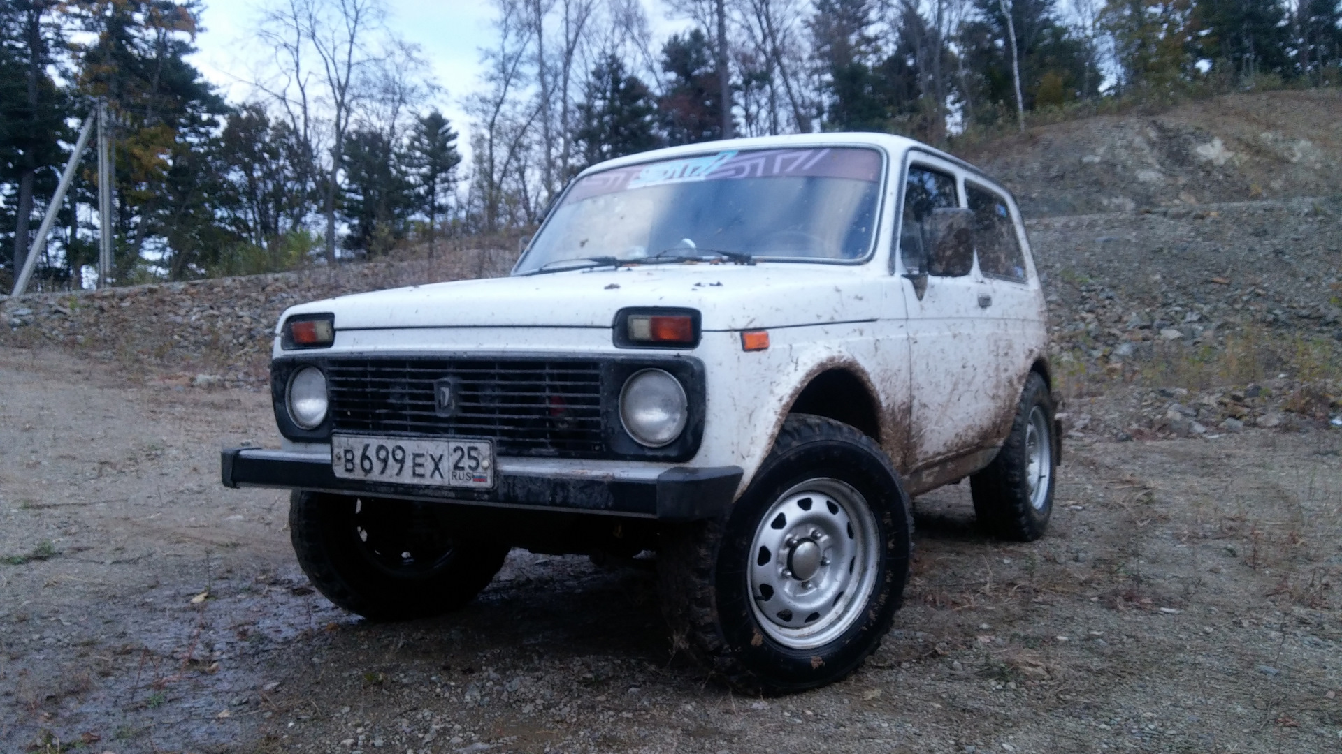 Lada 4x4 3D 1.7 бензиновый 2005 | Нива на вояках на DRIVE2