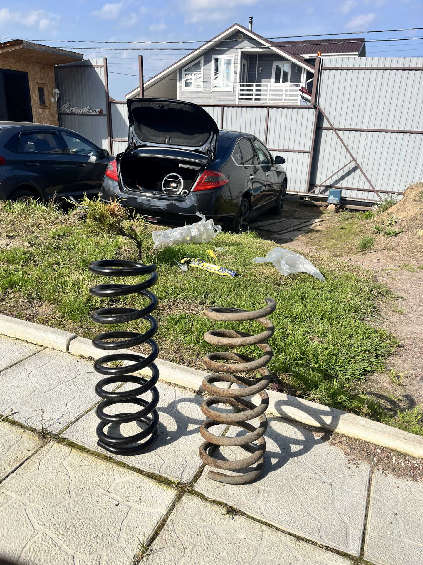 Пружины патриот — Nissan Teana (J32), 3,5 л, 2010 года | плановое ТО ...