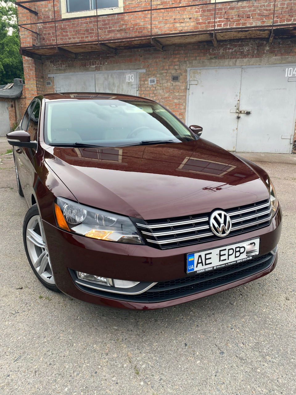 Тонированные стекла на авто номера — Volkswagen Passat US, 3,6 л, 2014 года  | аксессуары | DRIVE2