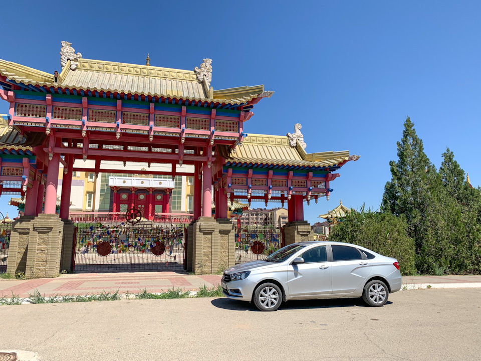 Поездка в Элисту — Lada Vesta, 1,6 л, 2020 года | путешествие | DRIVE2