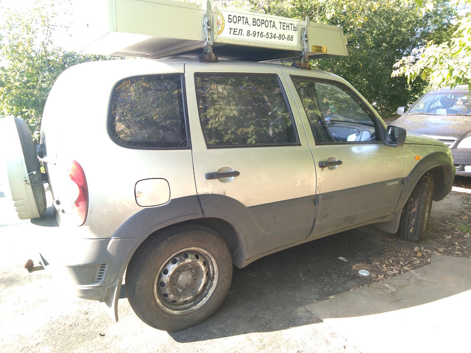 Я изменил своё мнение по поводу УАЗовских дисков на ШНиву. 117 000 км ...