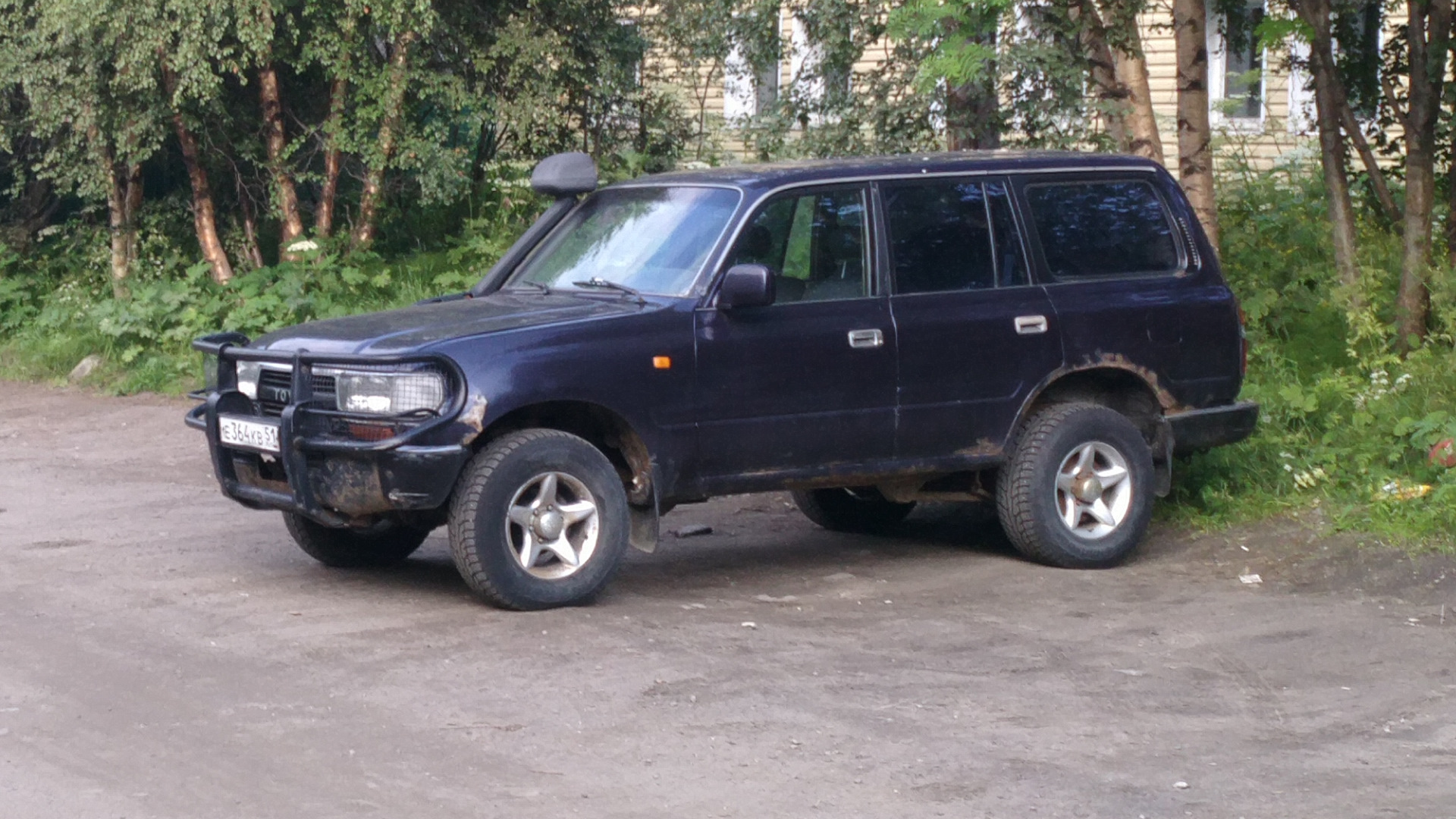 Toyota Land Cruiser 80 4.2 дизельный 1992 | Едет 90 км/ч... ВЕЗДЕ!!! на  DRIVE2