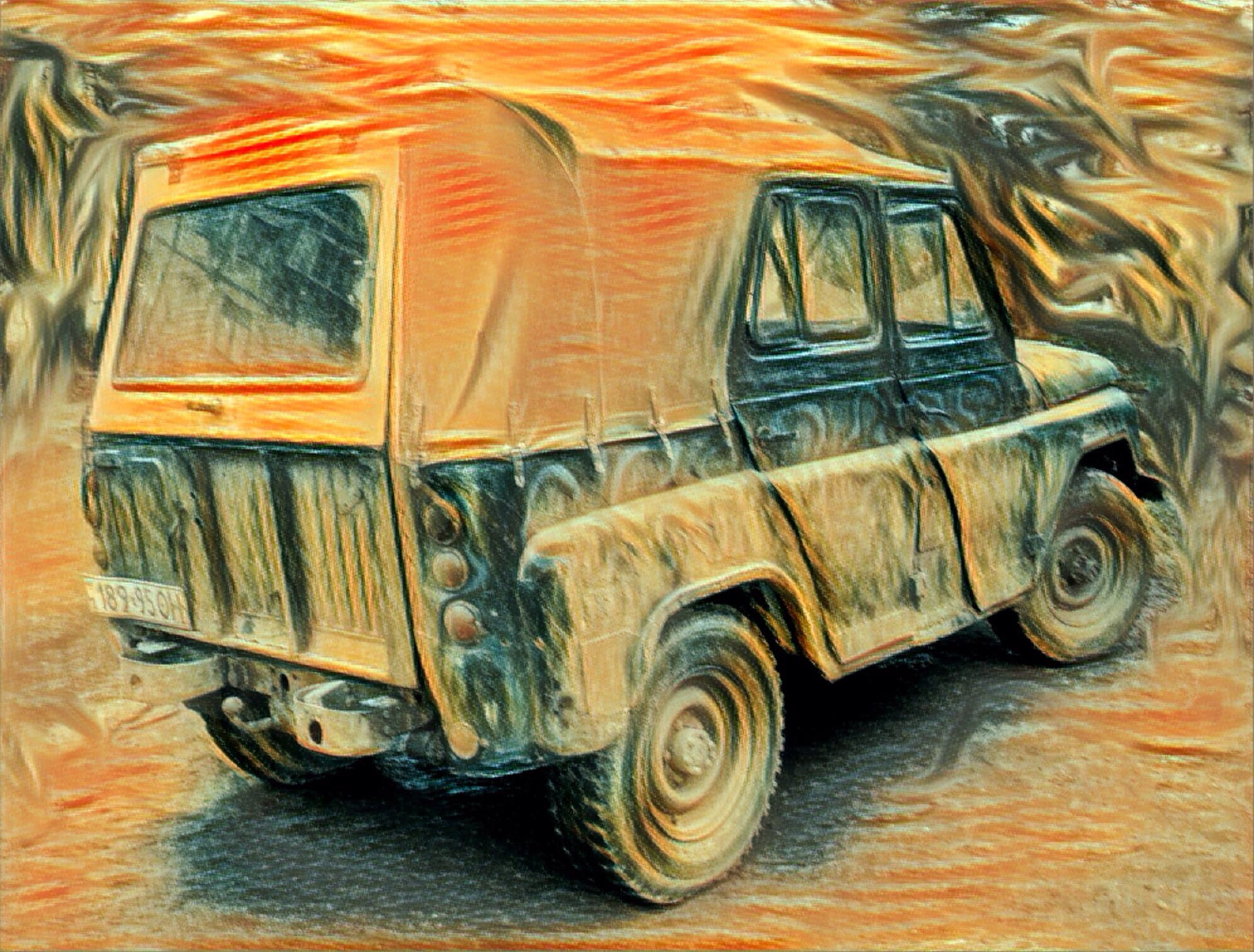 УАЗ-469 Боевая классика