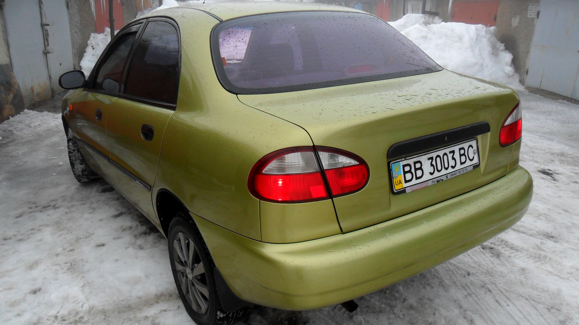 Daewoo Lanos 1.5 гибридный 2008 | золотой на DRIVE2