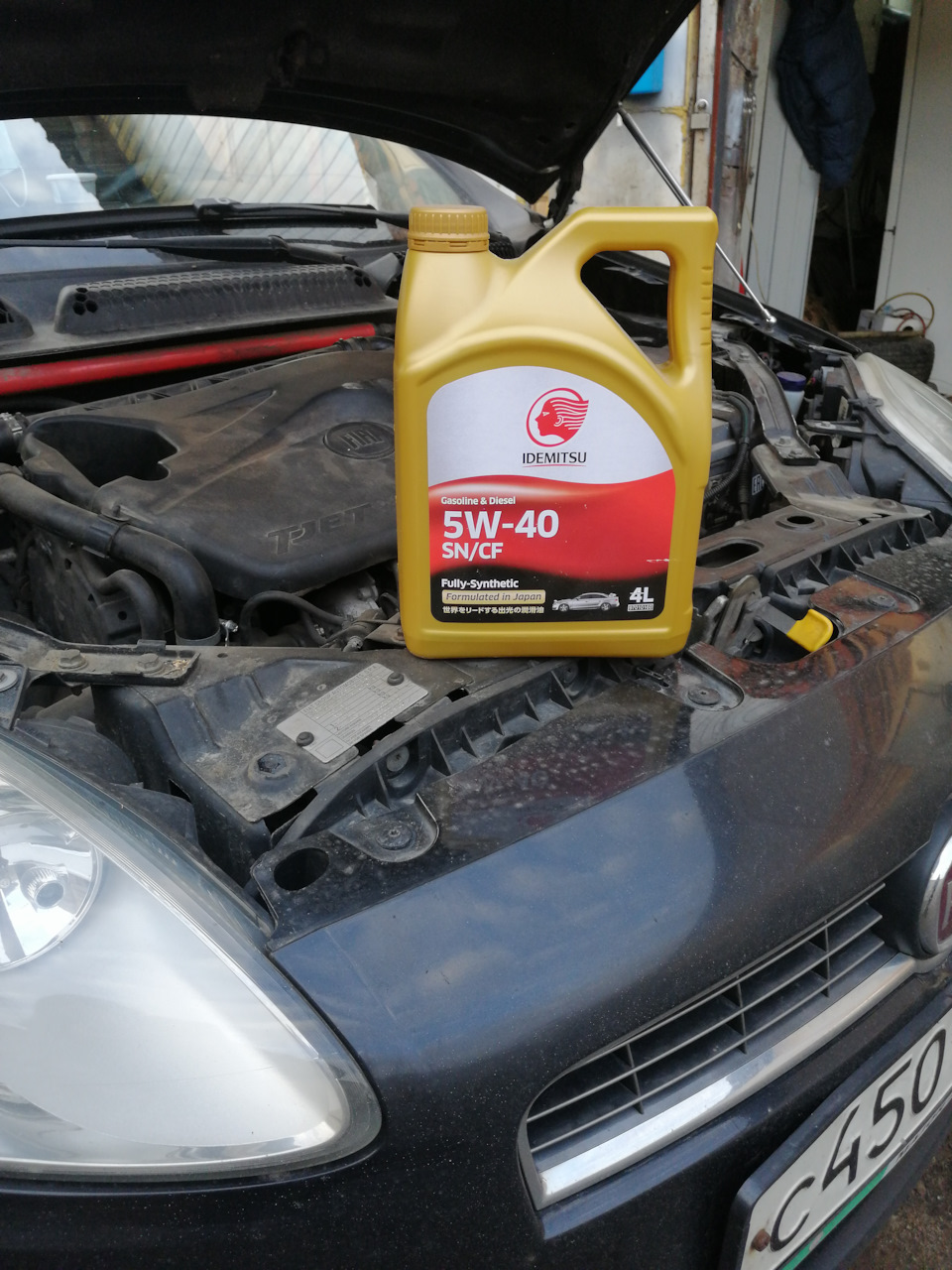 Замена масла +замена прокладки теплообменника + глушитель поправить ...