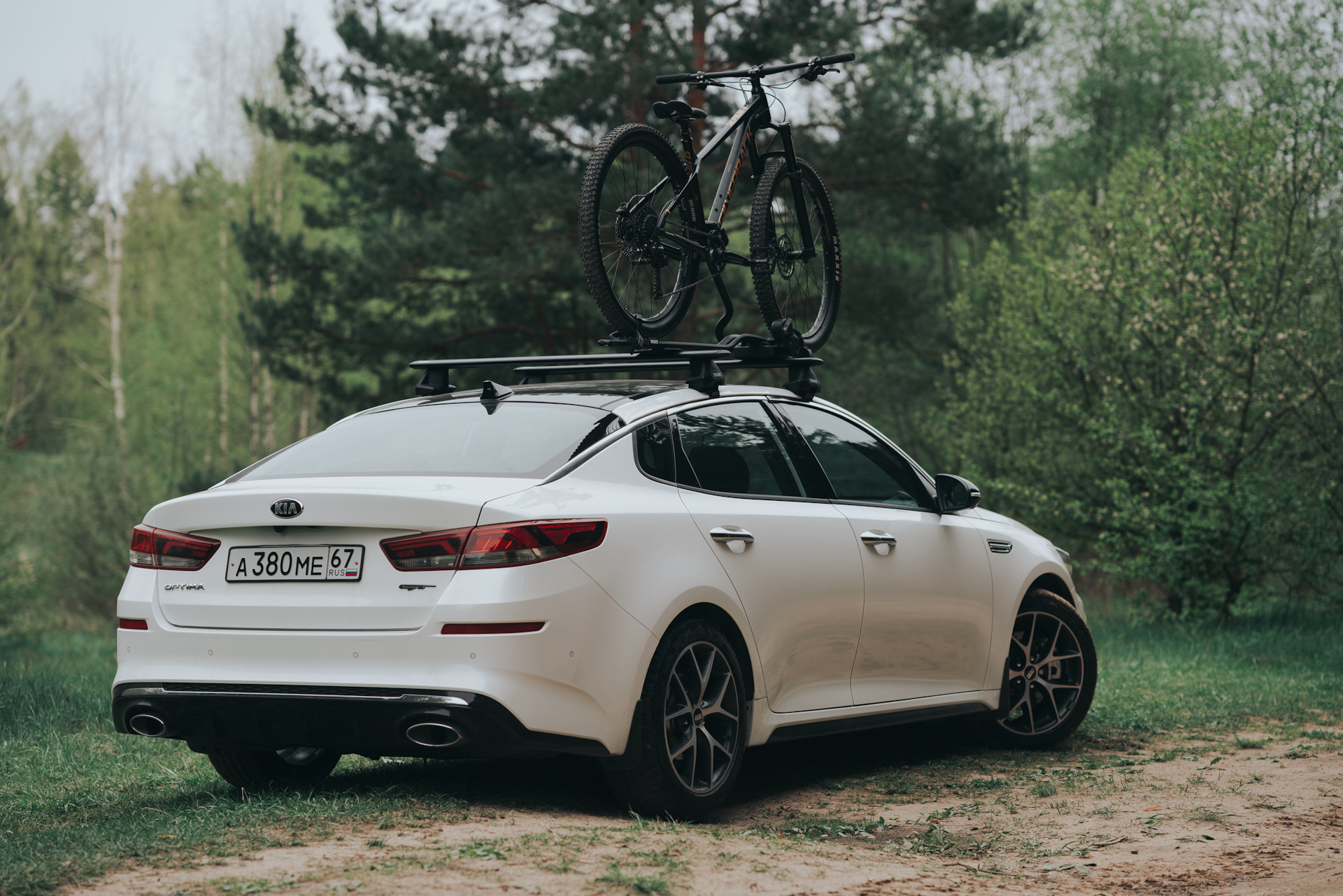 Kia optima deals bike rack