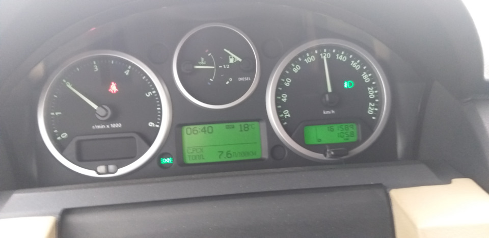 Замерил расход топлива. — Land Rover Discovery III, 2,7 л, 2008 года ...