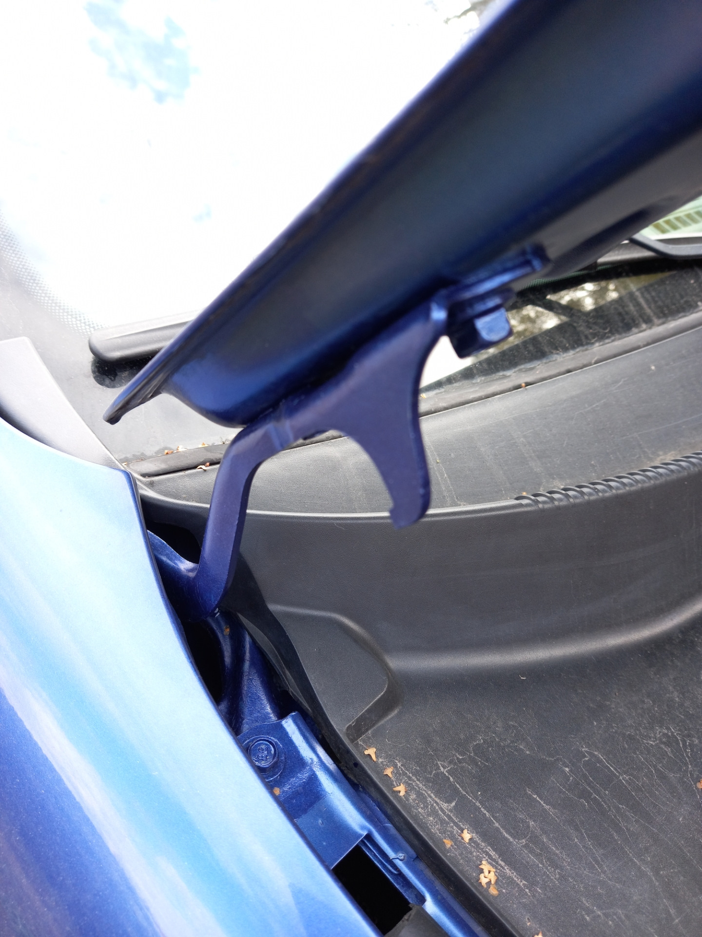 Подкраска облезших элементов кузова и замена лампы стоп-сигнала левой ...