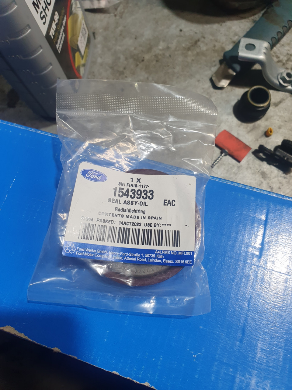 1543933 Сальник дифференциала КПП (MTX 75) / Ford | Запчасти на DRIVE2