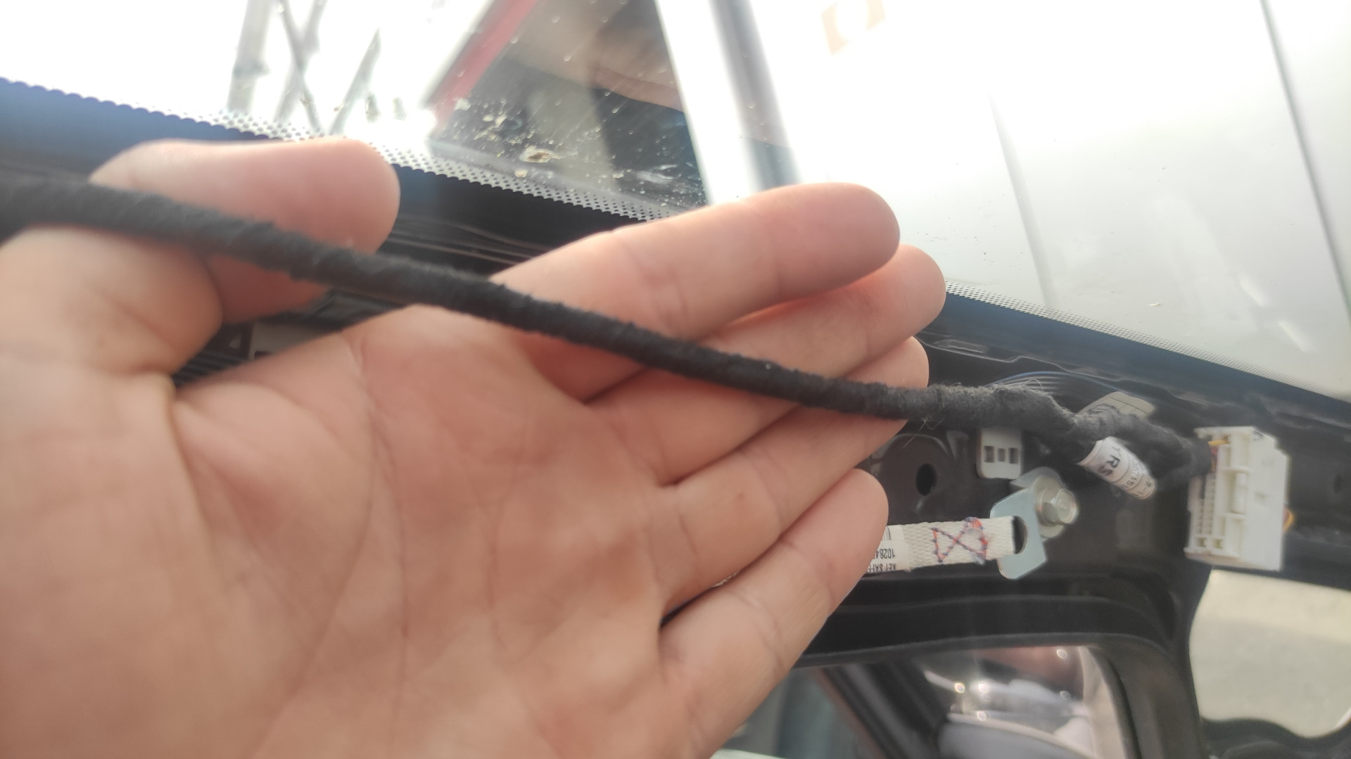 Фотохромное зеркало заднего вида. — KIA Ceed SW (2G), 1,6 л, 2013 года ...