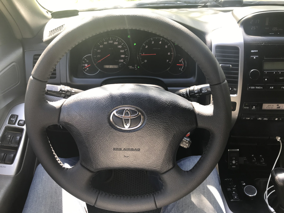 Перешив руля на Прадо 120 — Toyota Land Cruiser Prado 120-series, 4 л ...