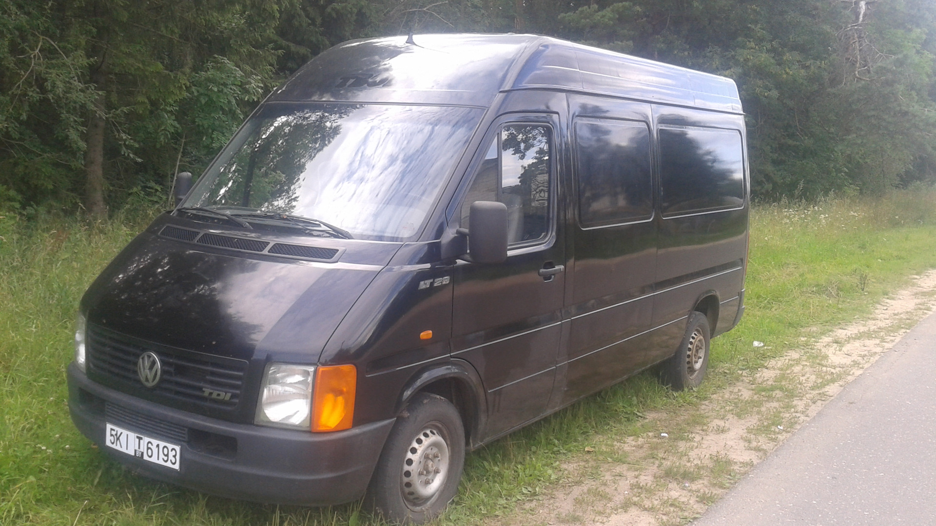 Volkswagen LT (2G) 2.5 дизельный 2000 | пустая, что барабан на DRIVE2