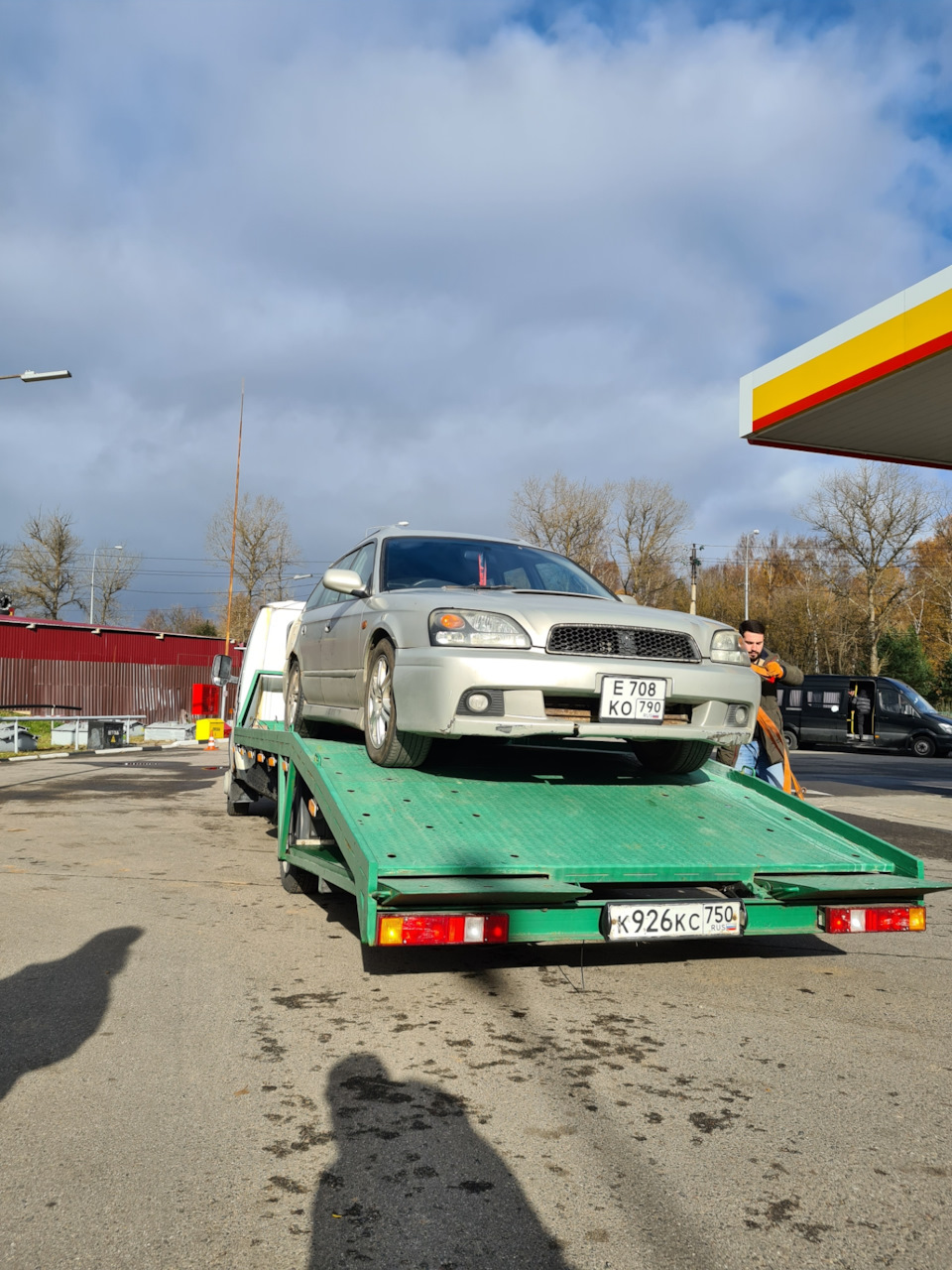 Эвакуация в Ворон Авто — Subaru Legacy (BE/BH/BT), 2 л, 1999 года |  эвакуация | DRIVE2