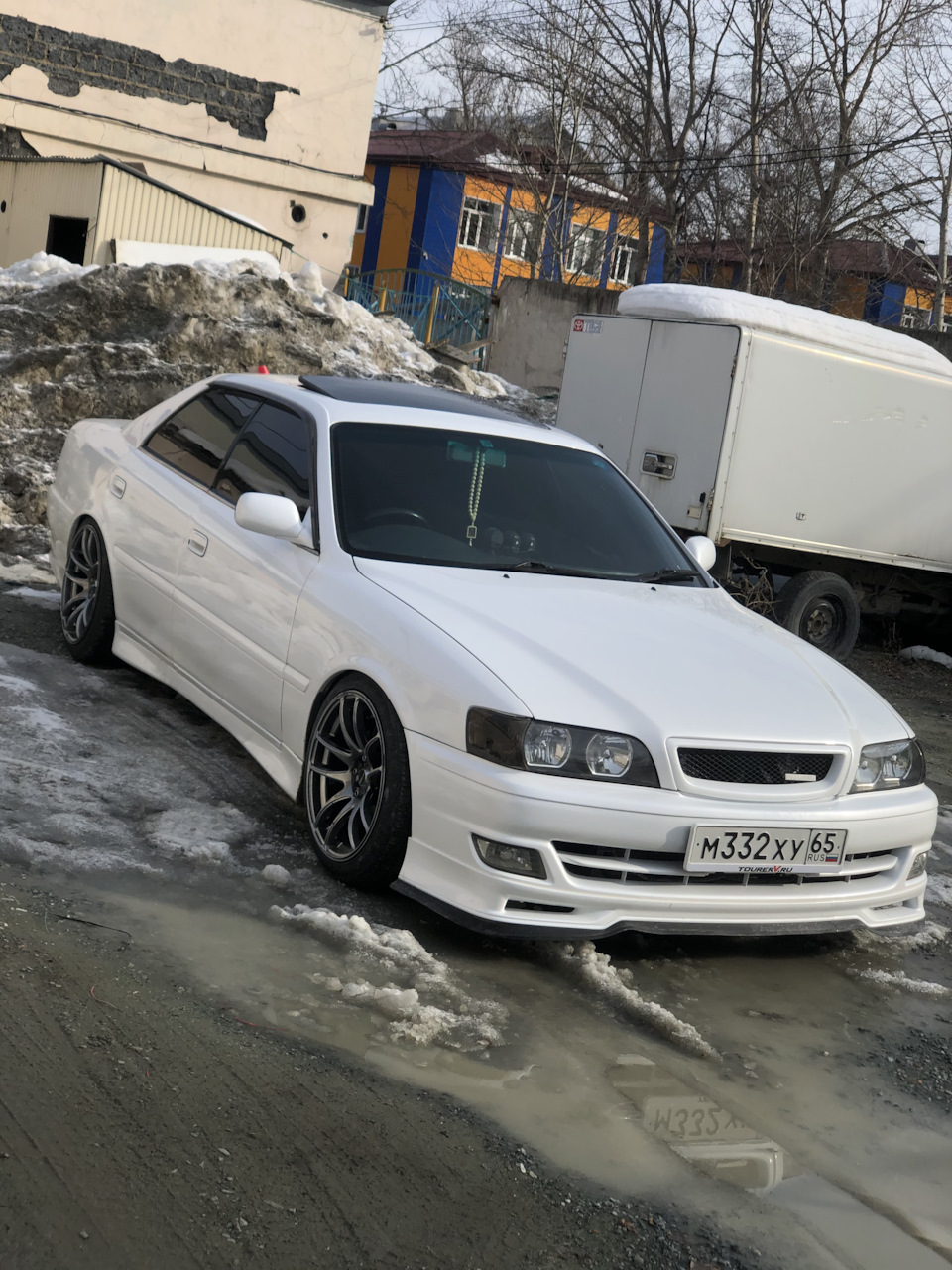 Машина после окраса — Toyota Chaser (100), 3 л, 1998 года | кузовной ремонт  | DRIVE2