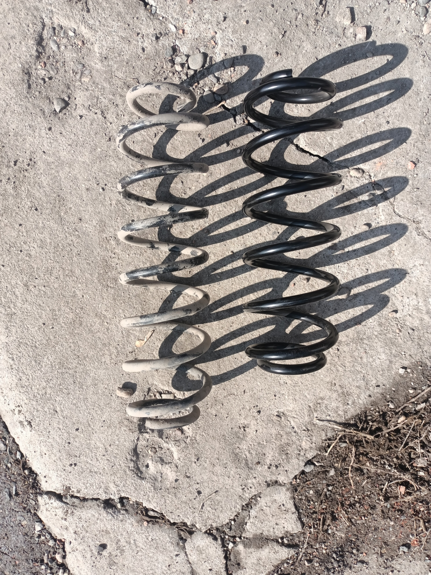 Замена задних пружин или "чёткий клиренс" — Volkswagen Polo Sedan, 1,6 ...